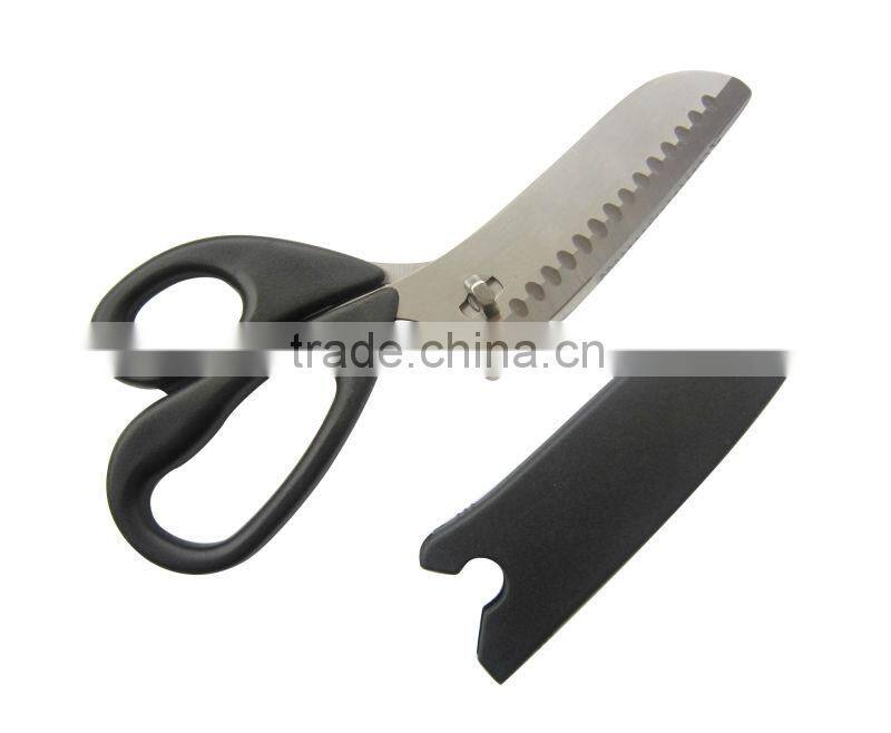 New Design Outdoor Scissors with PP Black Handle