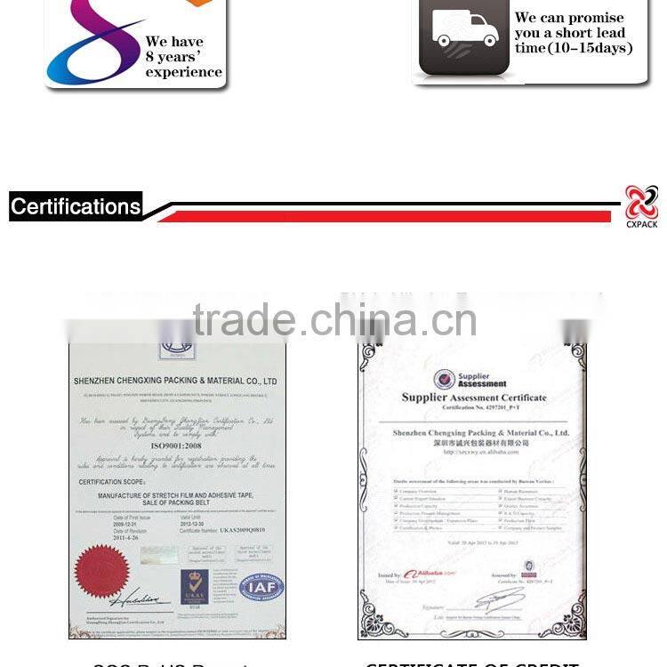 high quality shrink plastic moisture proof paper core film