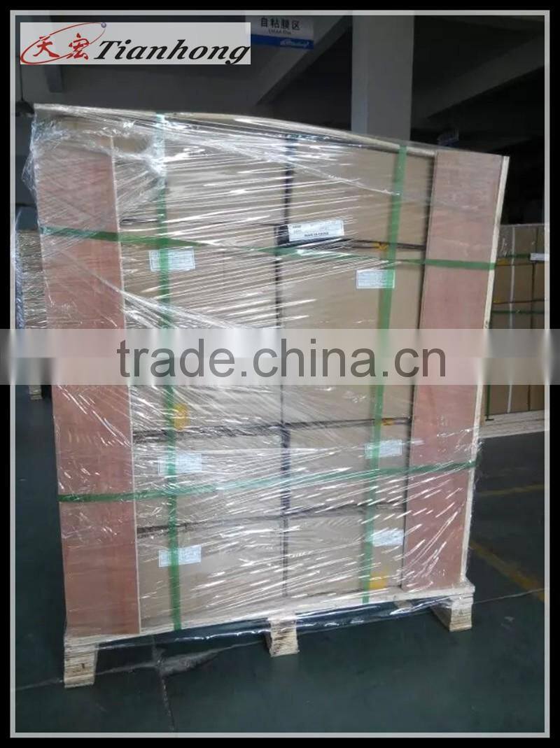 single side aluminum and plastic composite white PVC tape for flexible duct discount AL foil product in tianhong