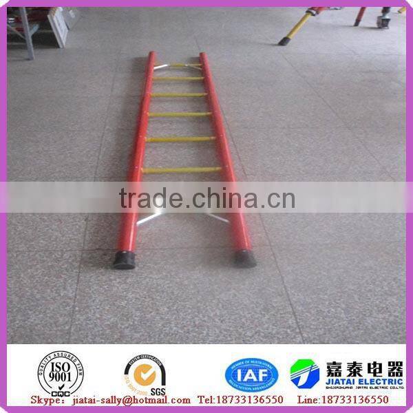 high quality popular type fiberglass straight ladder fiberglass electric insulation straight ladder