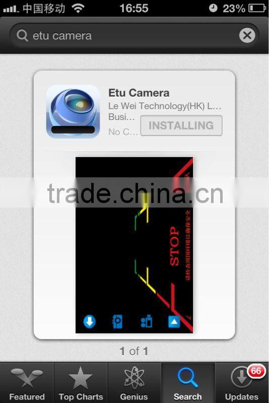 2016 WIFI car parking System Rear View Camera For IOS System