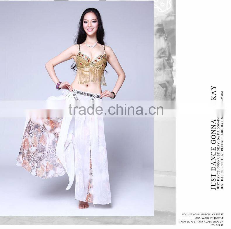 Silk Nice Expansion Beautiful Comfortable Belly Dance Skirt Pants(2131)