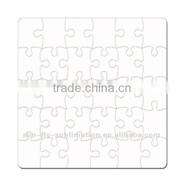 Sublimation blank jigsaw puzzle