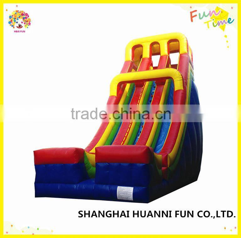 Popular good quality commercial giant inflatable slides