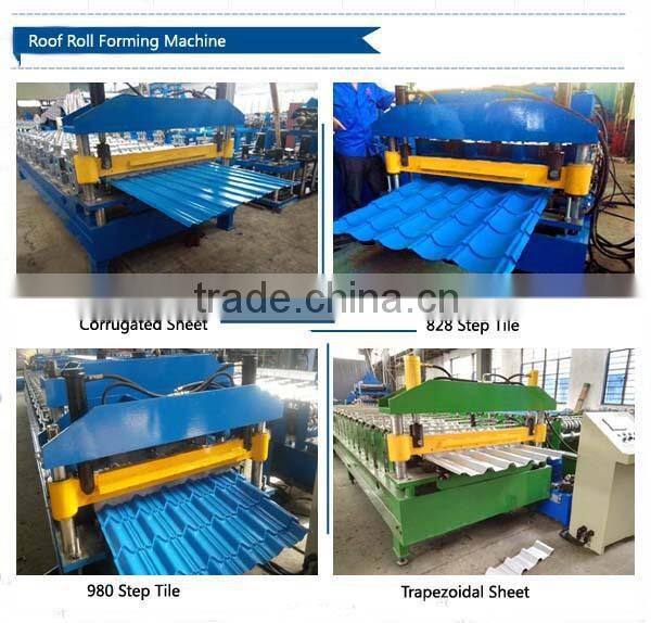 Hydraulic Corrugated Steel Roof Sheet Roll Forming Machine Prices, Double Deck Roof Sheet And Tile Roll Forming Machine