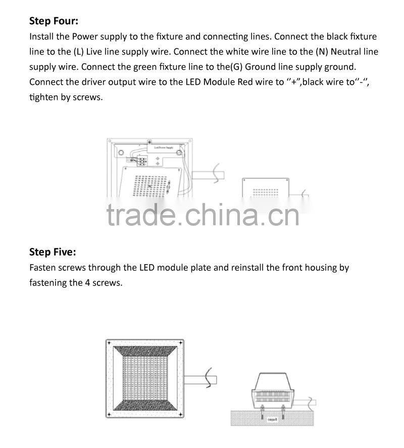 2016 UL DLC Listed 5 years warranty led canopy light 40w led canopy luminaire