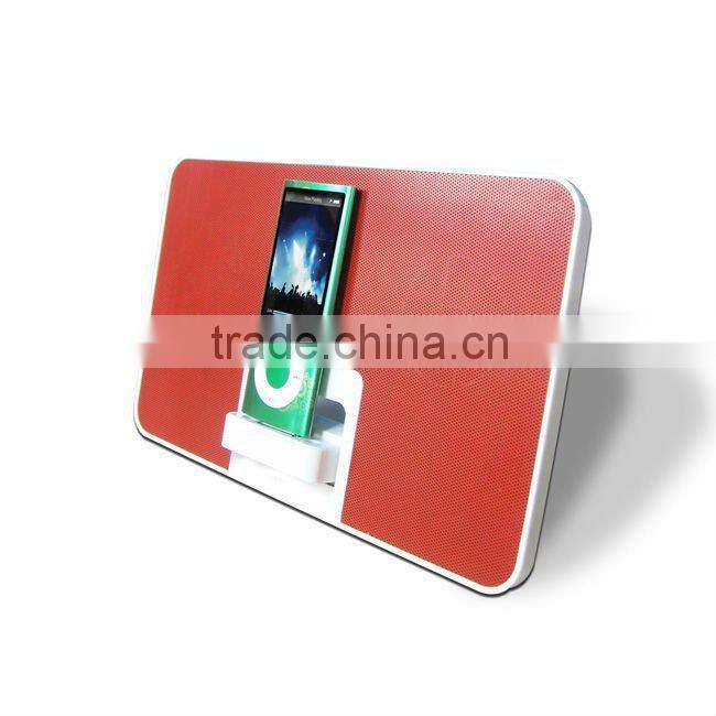 Ultra-thin portable speaker for iPod/iphone with foldable design