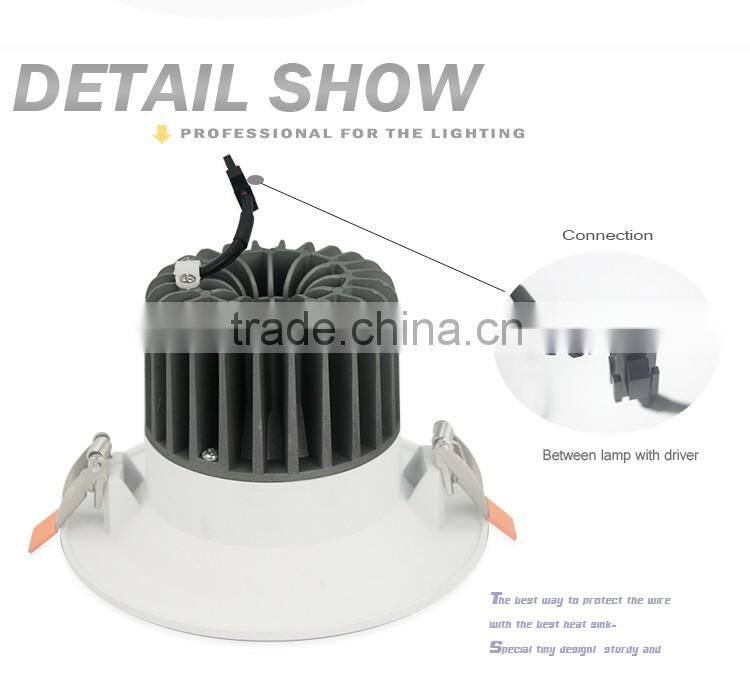 Most selling products Ra80 cob 7w/14w/18w/20w led down light guarantee two year for wholesale