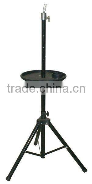 professional salon training metal head display stand