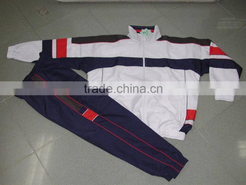 His- and-her tricot jacket wholesale fleece suits tricot suits
