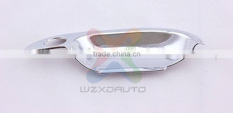 SET BIG ABS CHROME DOOR HANDLE BOWL INSERTS COVER DOOR HANDLE BOWL FOR RIO 2004