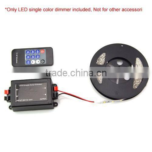 HOT sale RF 11 key remote controller led dimmer DC5V 12V 24V 8A