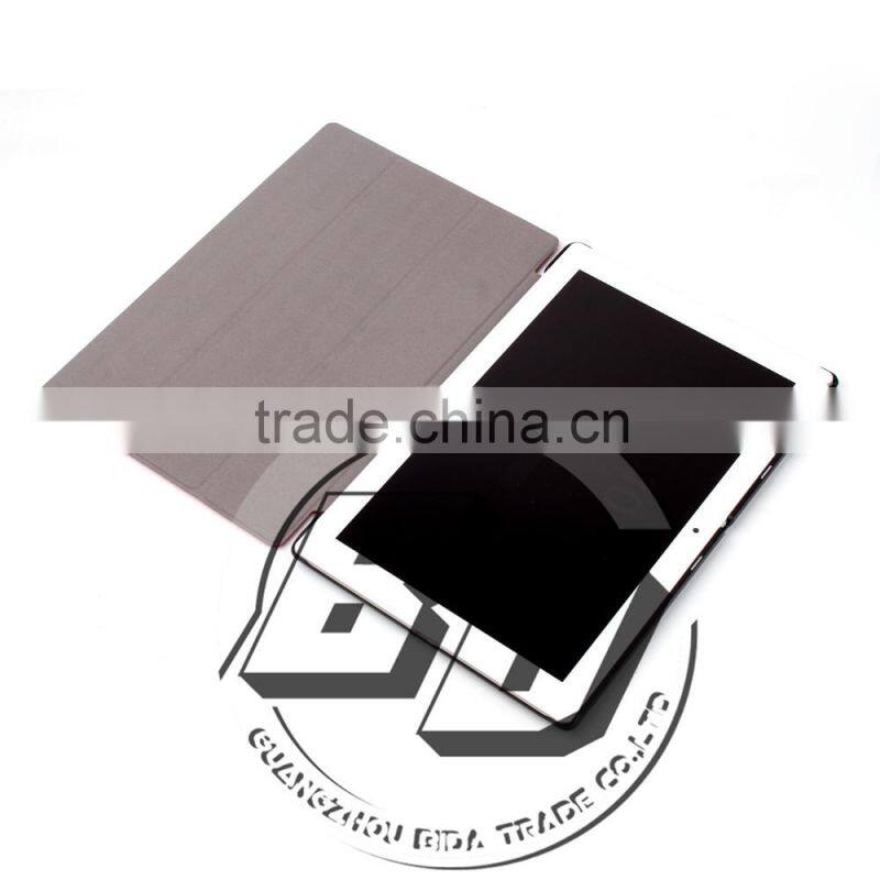 Fashionable Popular Three Folds Ultrathin Stand PU Leather tablets cases For Sony Xperia Z4 Tablet fast delivery