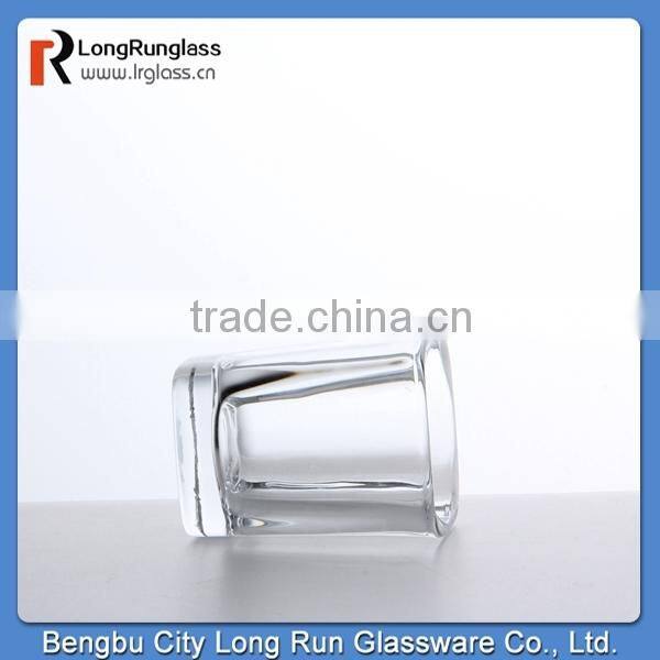 LongRun anhui whole sale square wine glass with heavy base