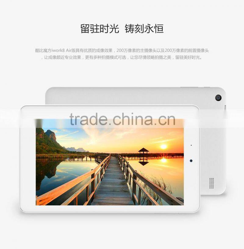 8inch 1920*1200 Retina IPS screen Windows10 Android 5.1 Tablet pc CUBE iWork8 Air Intel Atom X5 Z8300