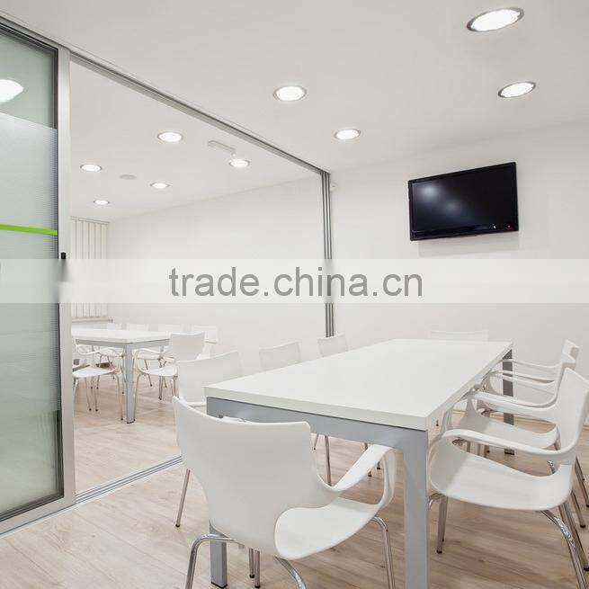 Pure white cutout 160mm 12w led Panel Light round for residential lighting