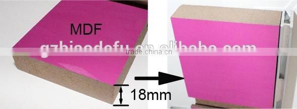 Single/Double Slot Aluminum Channel for MDF Board