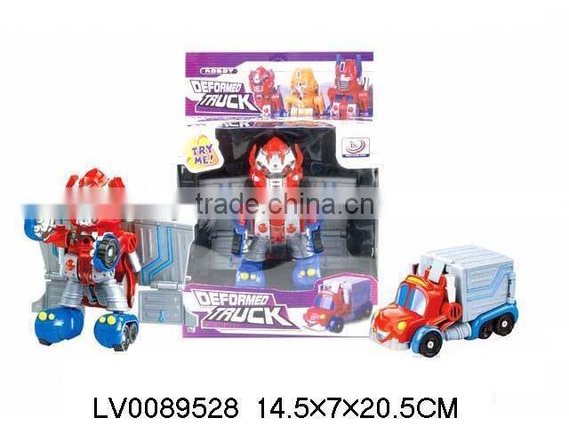 Plastic toy plane transformation toy for children