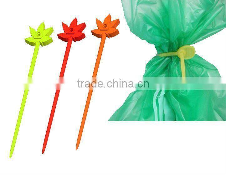 SET 6 Stretch N' Twist Silicone Bag Ties