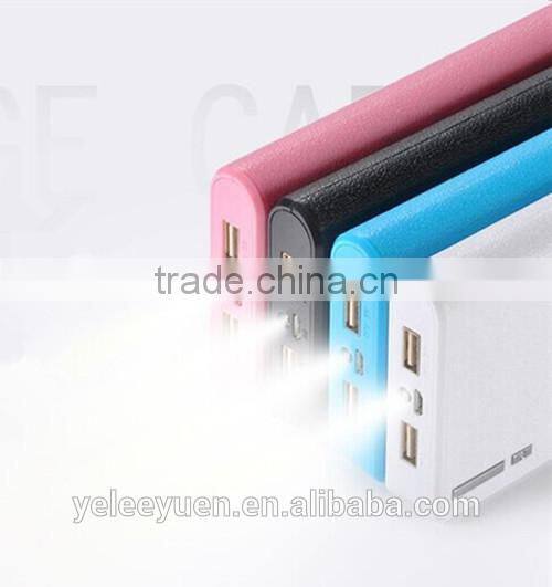 mobile power bank 12000mAh portable power bank double USB output power bank charger