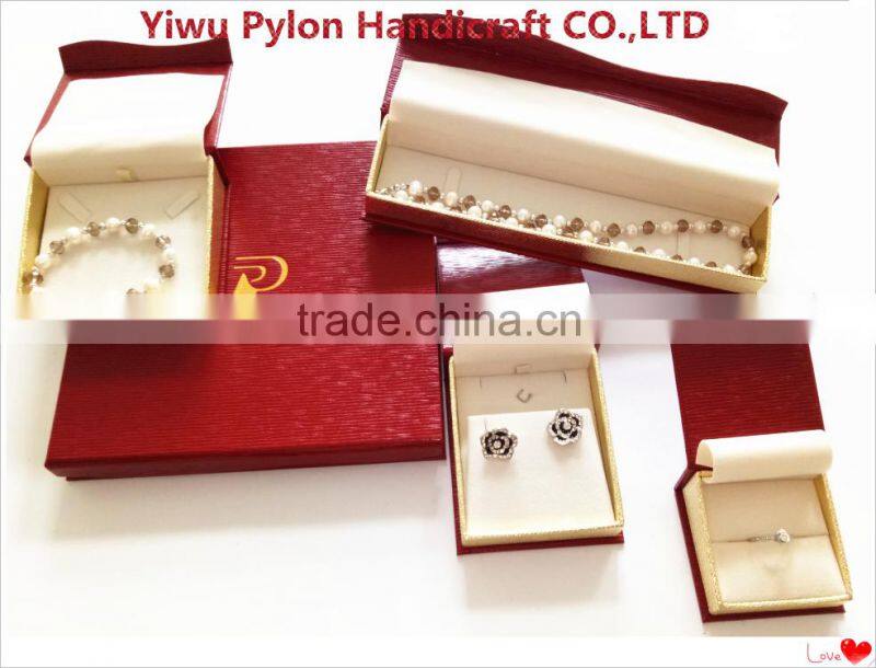 Factory direvt sale high quality luxury purple paper jewelry box