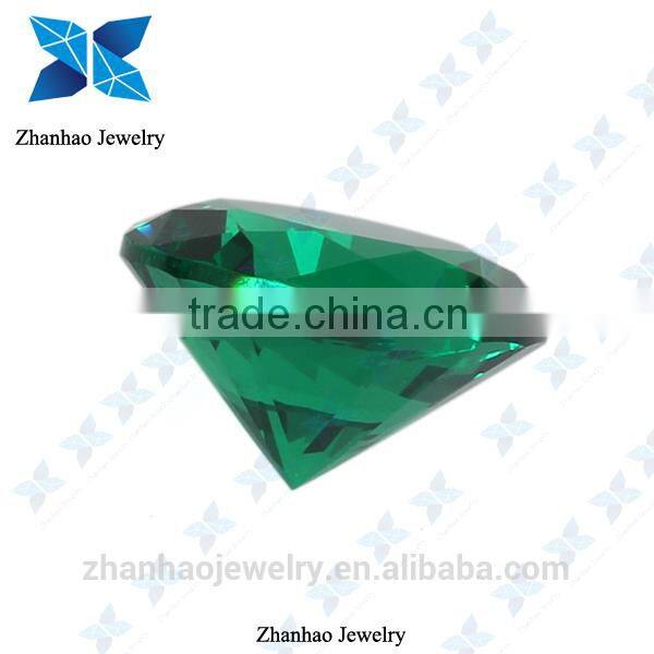 hot sale wholesale synthetic green stone