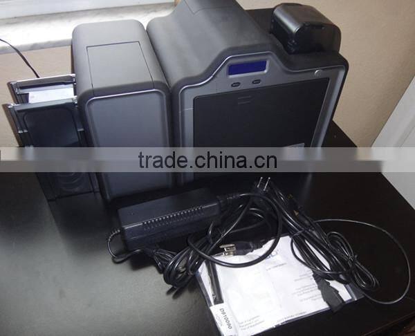 fargo hdp5000 double sides plastic pvc ID card printer Dual sided PVC id card printing machine