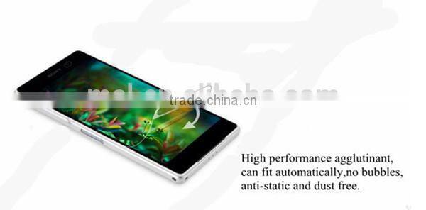 Hot Sale Korea Japan material high Clear screen protector for Xperia C with SGS