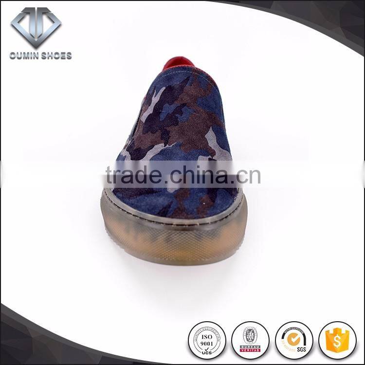 men comfortable hot sell casual shoe,the Italian style the most popular street style camouflage suede