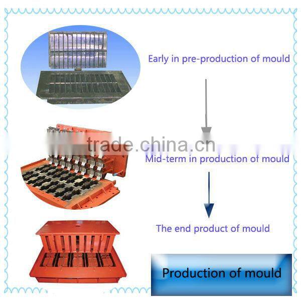 Laying a concrete block used QMR6-25 laying concrete block machine