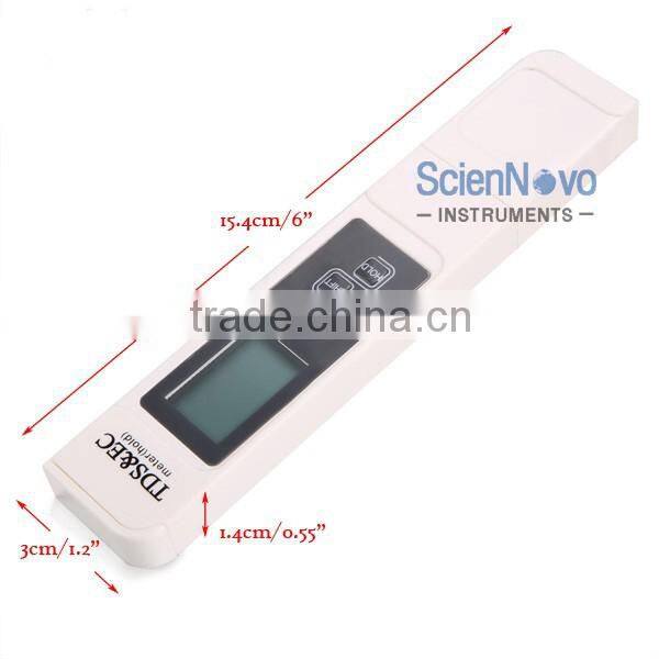 New Arrivals 3 In1 Function Conductivity Water Measurement Tool TDS&EC Tester 0-5000ppm TDS EC Meter Temperature Tester