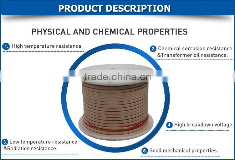 ISO Certificated paper covered rectangular aluminum wire