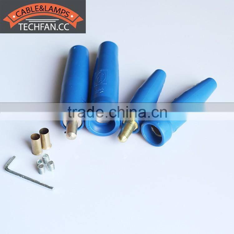 flexible natural rubber blue brass PE joint 300AMP 500AMP