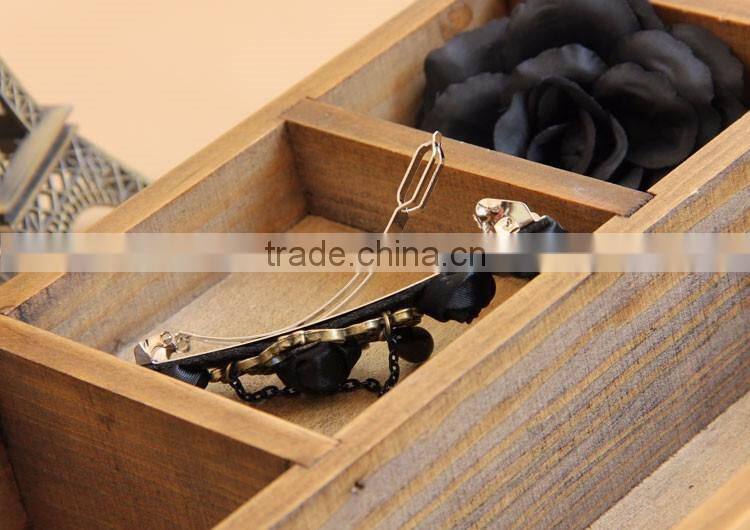 MYLOVE black rose barrette high quality headwear