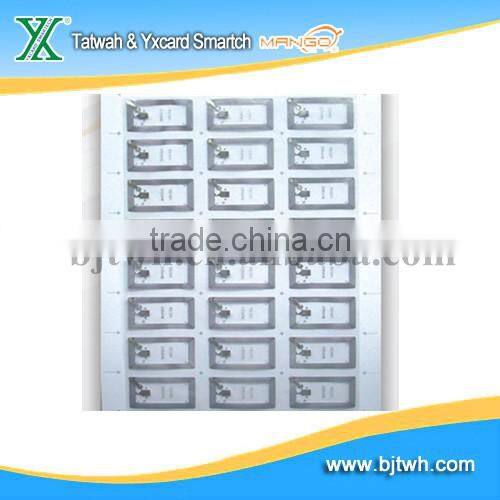 High quality RFID contactless smart card inlay