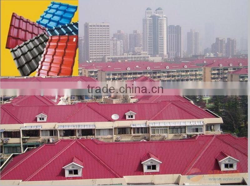 Ultra weathering ASA coated plastic synthetic resin roof tile