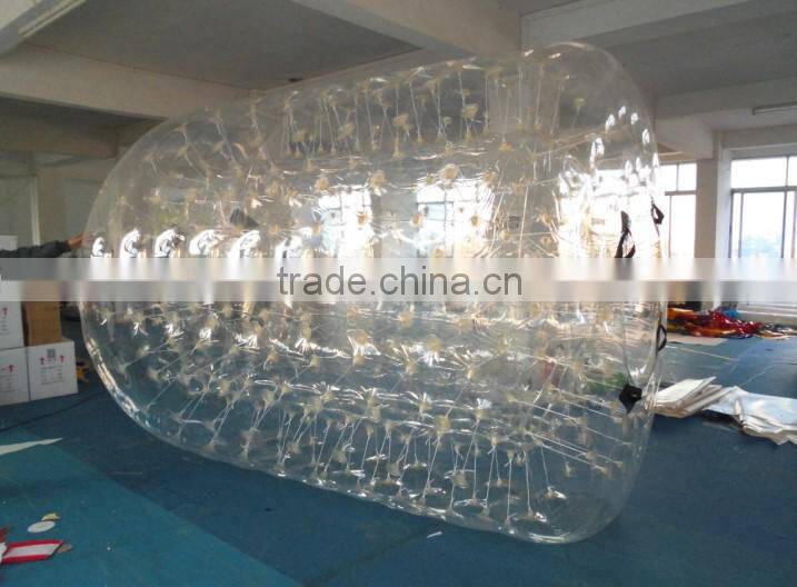 2014 POP inflatable water roller for water play equipments