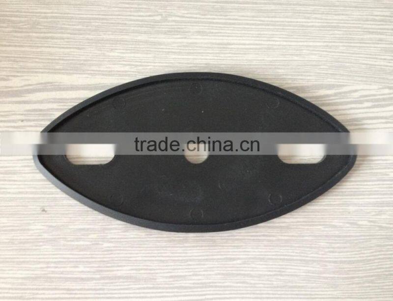 high quality black furniture plastic fitting
