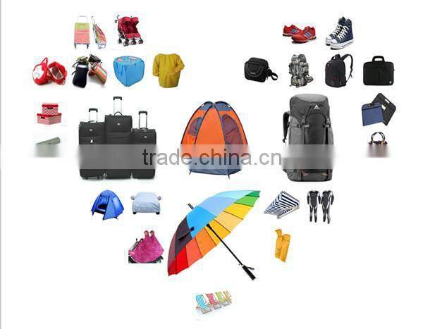 Printed waterproof PU coating polyester fabric for tents/awnings