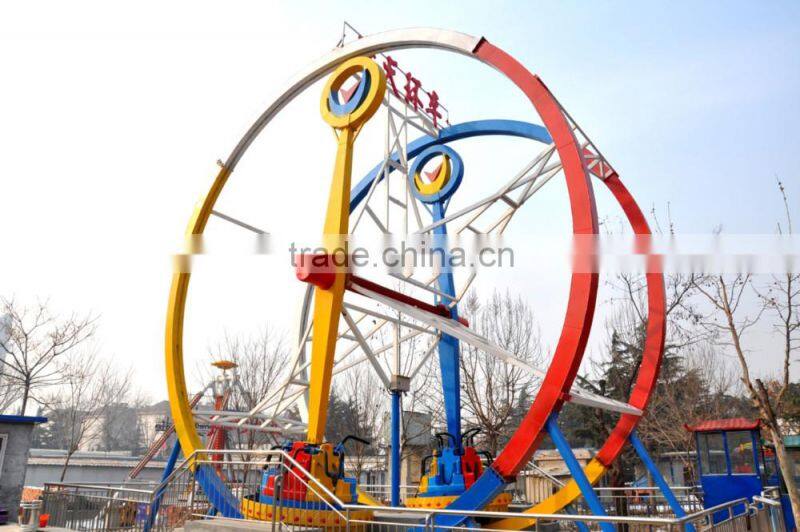 Outdoor wonderland adult games of amusement fun ride ferris ring car for sale