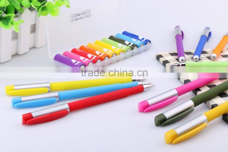 colorful gel pen xiaomi battery color gel ink pen set for school&office stationary