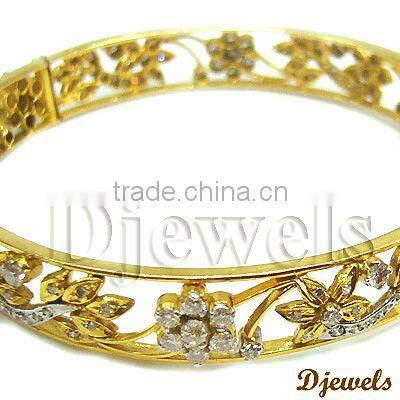 Gold Diamond Bracelets, Ladies Bracelets, Diamond Jewelry