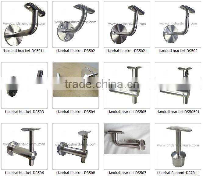 stainless steel handrail support, support for balustrade