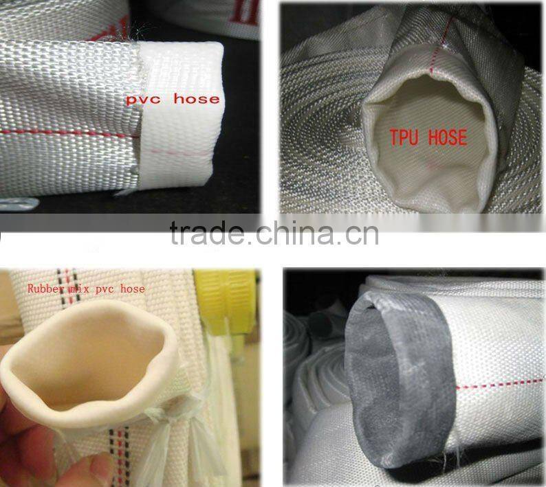 2016 New Agricultural flexible hose,Red PVC Lay Flat Hose 40MM