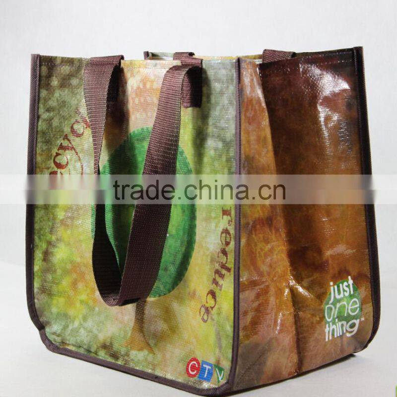 China eco-friendly PP woven bag/ stylish PP woven shopping bag/Durable PP laminated woven bag