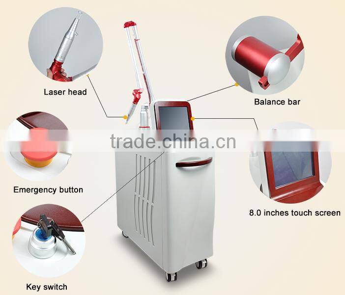 Professional Tattoos removal medical laser machine 532nm/1064nm Q-switched Nd-YAG Laser