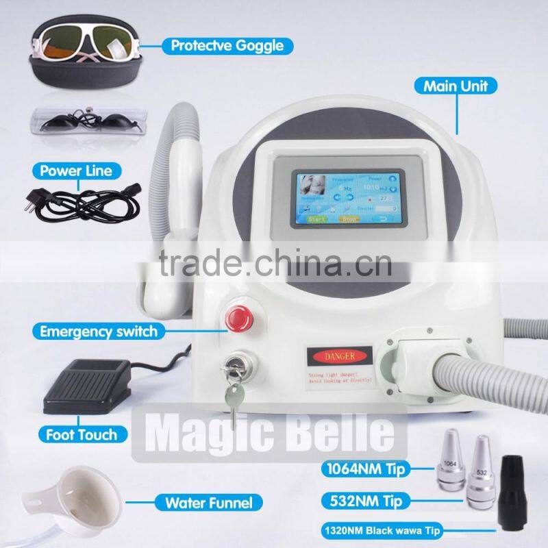 Best discounts hair removal Q switch nd yag laser tattoo remove laser for home use
