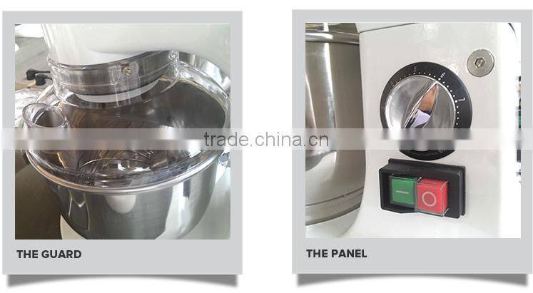 Bakery Equipment Table Top 5L Heating Multifunction Stand Mixer