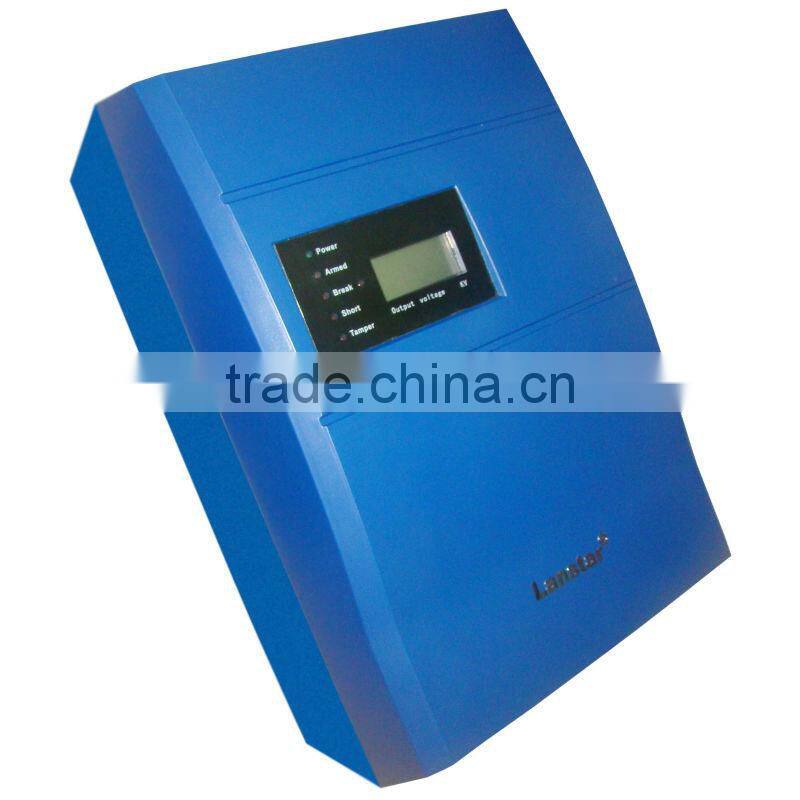 Greater protection range Lanstar 6-wire fencing system electric fence energizer for perimeter security