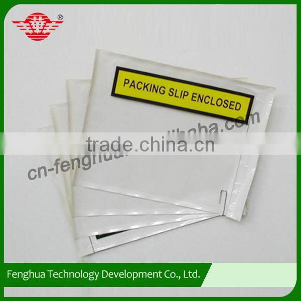 Professional made high quality wholesale packing list envelope